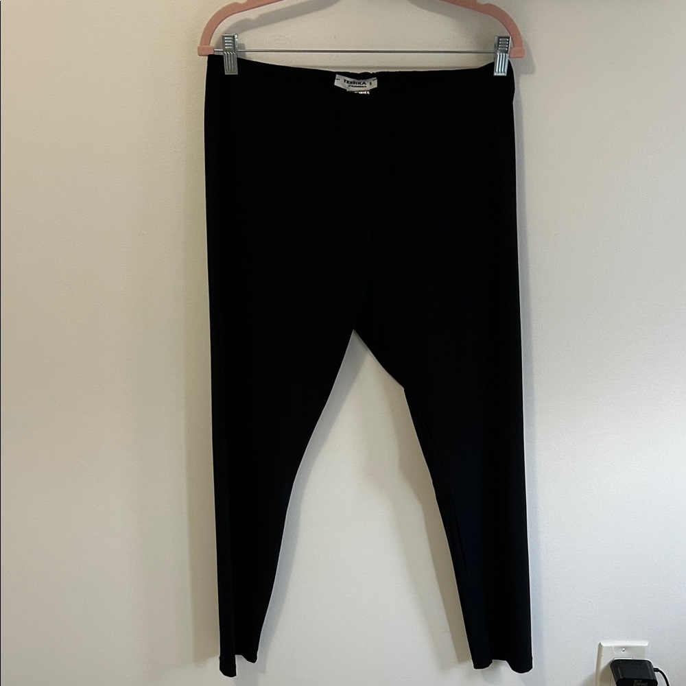 Tekbika by Alembika Black Pull On Pants